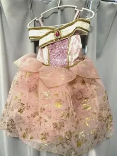 15日まで！期間限定　値下げ　ディズニープリンセス　オーロラ姫　ドレス　110㎝