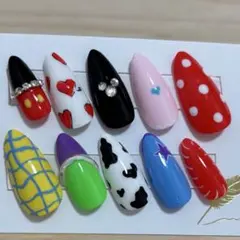 ディズニーネイル ミッキーミニーネイル トイストーリーネイル（現品）