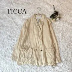 2026年最新】ティッカ ticca ジャケット麻の人気アイテム - メルカリ
