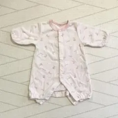 うさぎ柄ロンパース 50-60cm