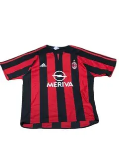 00s アディダス 03-04 ACミラン ゲームシャツ ユニフォーム