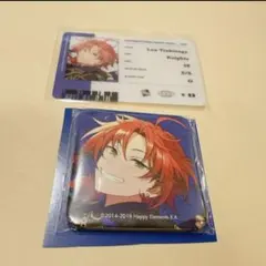 Knights アルバム 缶バッジ  月永 レオ 缶バッジ+IDカード 各1点