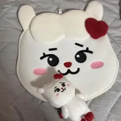 NiziU リマ NIZOO ラーヌ うちわカバー　ぬいぐるみのサムネイル