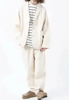 FREAK'S STORE アイボリー ジャケット　パンツ　セットアップ
