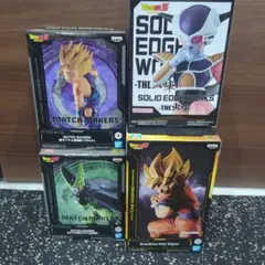 ドラゴンボールZ Grandista孫悟空 セル 孫悟飯 フィギュア 4点セット