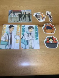 ハイキュー！ スシローコラボ カード＆ステッカーセット