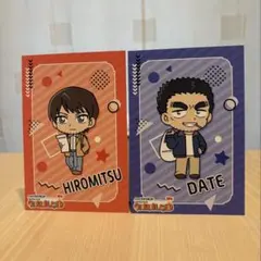 コナンランド　スタンプラリー　ポストカード　２枚セット！(景光&伊達)