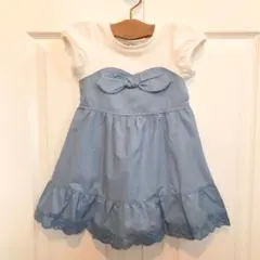 新品 anyFAM ドッキングワンピース 90