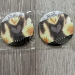 家庭教師ヒットマンREBORN! ラッキー缶バッジ　ツナ　沢田綱吉　2点