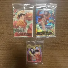 モンキー・D・ルフィ 2枚セット　モスバーガー　セブンイレブン 限定　未開封