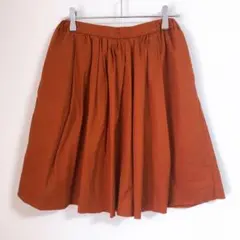 【URBAN RESEARCH】（F）ミニフレアスカート/ソフトプリーツ/無地