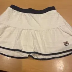 FILA プリーツスカート ネイビー M - メルカリ