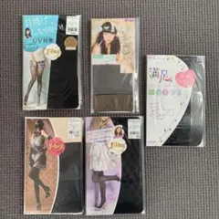 福助　タイツなど　まとめ売り　5点　Ｍサイズ