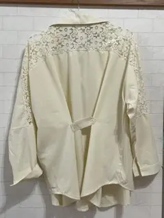 レース 長袖 シャツ