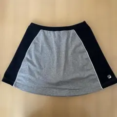 FILA スコート ブラック グレー Lサイズのサムネイル
