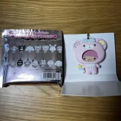 サンリオ フォトバッジ付きマスコット ベビーシリーズ キキララ パフポフ