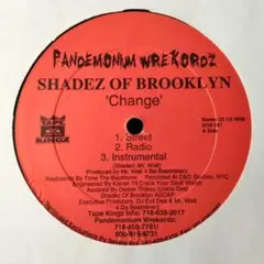 SHADEZ OF BROOKLYN　Change　レコード　HIPHOP