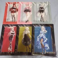 勝利の女神　NIKKE　クリアファイル　6種類　8枚
