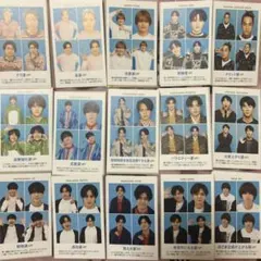 ジャニーズ　証明写真　バラ売り　TVガイド