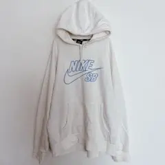 Nike SB 【XL】フード付きパーカー ホワイト ナイキ ユニセックス