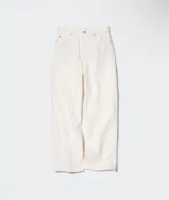 ユニクロ UNIQLO バギージーンズ（丈標準76cm）2023年春モデル