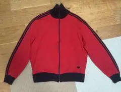 adidas トラックジャケット 西ドイツ製 70s 80s 赤　黒　3号