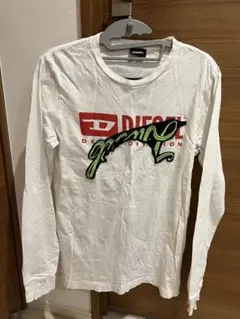 DIESEL 刺繍ロゴ ロングスリーブTシャツ