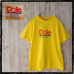 古着 輸入古着 ユーズド Dole HAWAII Tシャツ イエロー USA製