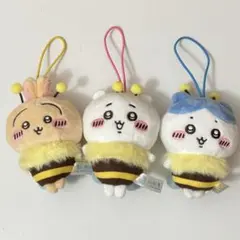未使用品 ちいかわ ハチさんマスコット ちいかわ ハチワレ うさぎ 3種セット