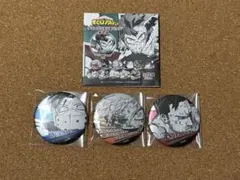 ヒロアカ　デコレクション缶バッジ　爆豪　飯田　エンデヴァー