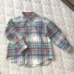 Ralph Lauren ラルフローレン チェック柄 長袖シャツ 100センチ