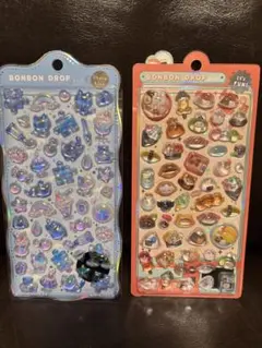 a*☆様 ボンボンドロップシール 2枚セット