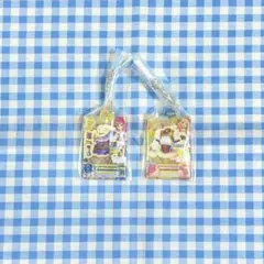 【新品】アイカツ！ だれでもアイドル活動アクリルチャーム 2種セット ②