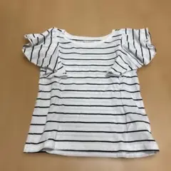 GLOBAL WORK ストライプ Tシャツ M