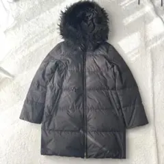 ナノユニバース×西川ダウン リアルファー取り外し可能　2way ダウンコート