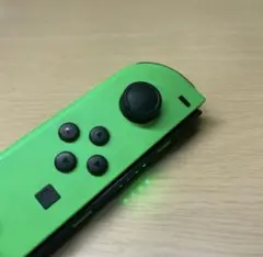 Nintendo Switch ジョイコン　ネオングリーン　プチカスタム