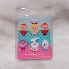 ディズニーリゾート アリス キャラクタークリップセット 6個入り