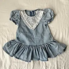H&M ベビー服 デニムワンピース　60 70