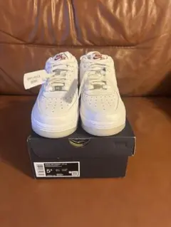 Nike Air Force 1 ホワイト/シルバー 22.5