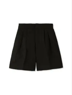 セルフォード　キルティングショートパンツ　黒 36