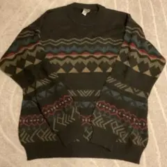 海外ブランド STRIPED PLUS ニット L