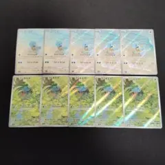 ゼニガメAR 21枚 フシギダネAR 25枚 フシギダネ(AR仕様)【-】{050/049}