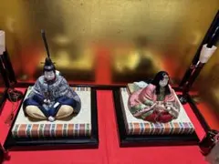 雛人形 男雛と女雛のペア