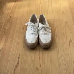 ASAHI DECK - WHITE/BEIGE アサヒ　デッキシューズ