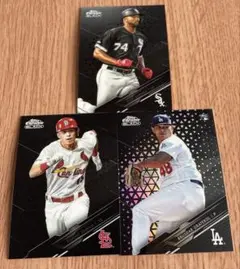 mlb topps non auto カード 3枚セット ベース、シリアル