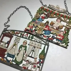 壁掛け◆ドイツKuhn Zinn◆錫 キューン社 クリスマスオーナメント