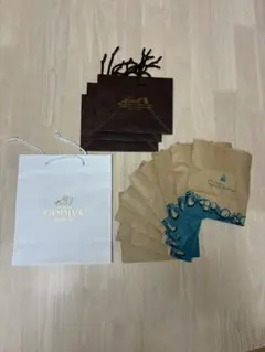 【新品】ブランドショッパーまとめ売りLindt /GODIVA / キルフェボン