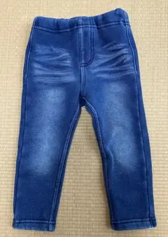 べべ　スラップスリップ　裏起毛パンツ　90