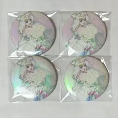 キミとアイドルプリキュア 感謝祭 キュアズキューン 缶バッジ 4枚