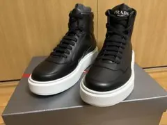 PRADA プラダ ハイカットスニーカー　未使用のサムネイル